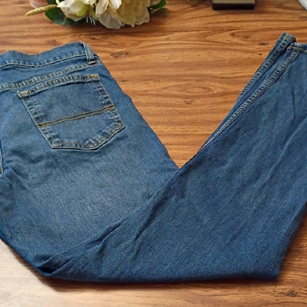 Men's Members Mark 32x34 Straight Fit Premium Stretch Denim Jeans
